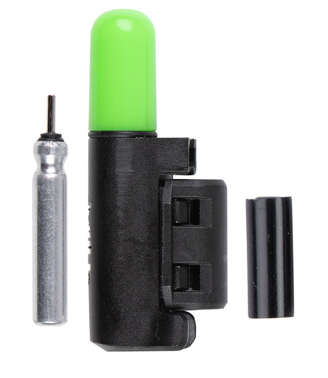 Fox Spomb Light – Lampe Spomb Amovible Rechargeable avec LED Rouge et Verte, Chargeur USB et Sleeves Silicone