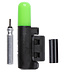 Fox Spomb Light – Lampe Spomb Amovible Rechargeable avec LED Rouge et Verte, Chargeur USB et Sleeves Silicone