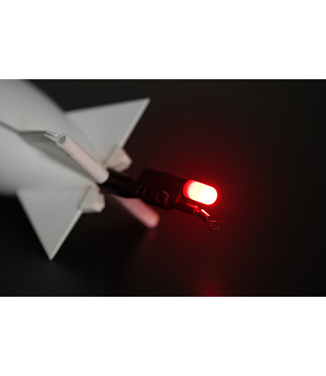 Fox Spomb Light – Lampe Spomb Amovible Rechargeable avec LED Rouge et Verte, Chargeur USB et Sleeves Silicone
