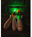 Fox Spomb Light – Lampe Spomb Amovible Rechargeable avec LED Rouge et Verte, Chargeur USB et Sleeves Silicone