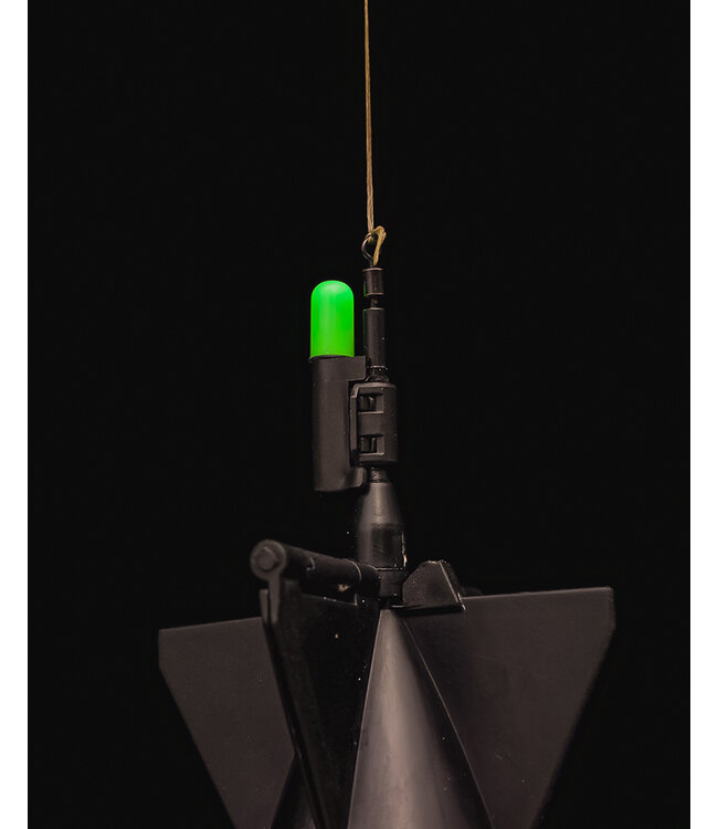 Fox Spomb Light – Lampe Spomb Amovible Rechargeable avec LED Rouge et Verte, Chargeur USB et Sleeves Silicone