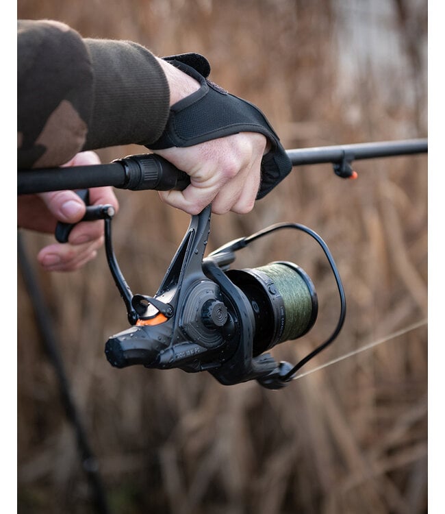 Fox EOS FS Reel 12000FS – Grand Moulinet Carpe avec Système Free Spool, 10 Roulements et Capacité 415m