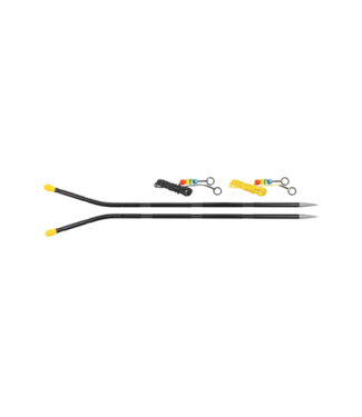 Avid Carp All-Terrain Yard Sticks – Distance Sticks Aluminium pour Pêche de la Carpe Précise