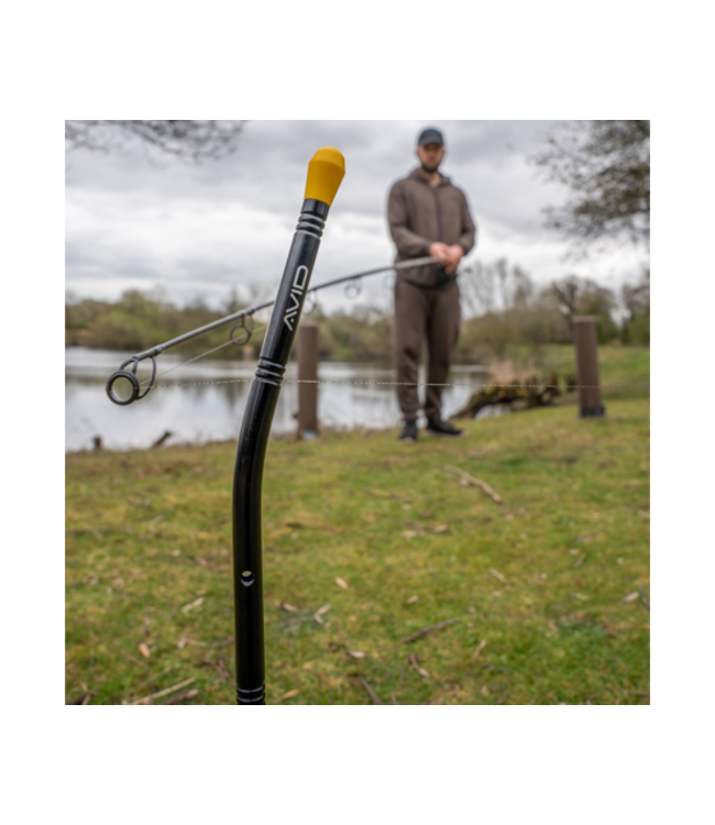 Avid Carp All-Terrain Yard Sticks – Geanodiseerde Aluminium Distance Sticks met RVS Boorpunten, T-Bar en Meetkoorden