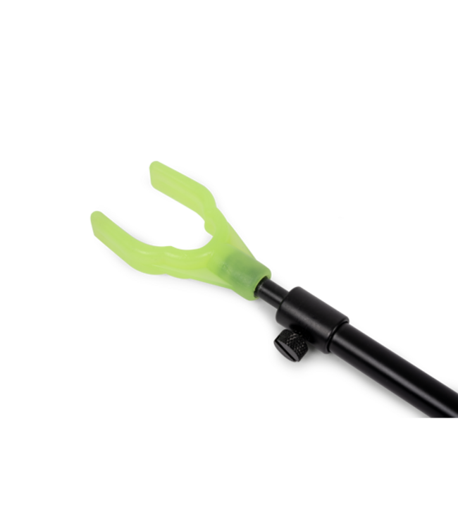 Zebco After Dark Luminous Tele U Rest 50-90cm – Telescopische Bankstick met Glow in the Dark Universele U-Steun