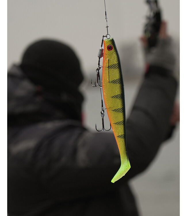Fox Rage Pro Shad Natural Classic II 14cm – Realistische Softbait met Body Roll, Stabiele Staartactie en UV Natural Kleuren