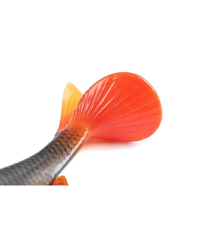 Fox Rage Ultra Natural Roach – Ultra Realistische Ongemonteerde Voorn Body met Paddle Tail voor Snoek, Snoekbaars en Baars