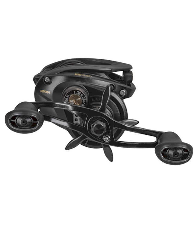 Lew's BB1 Pro Baitcast Reel 7.5:1 Left Handed – Moulinet Casting Gaucher avec 10 Roulements, Bobine 35mm et Frein QuietCast ACB