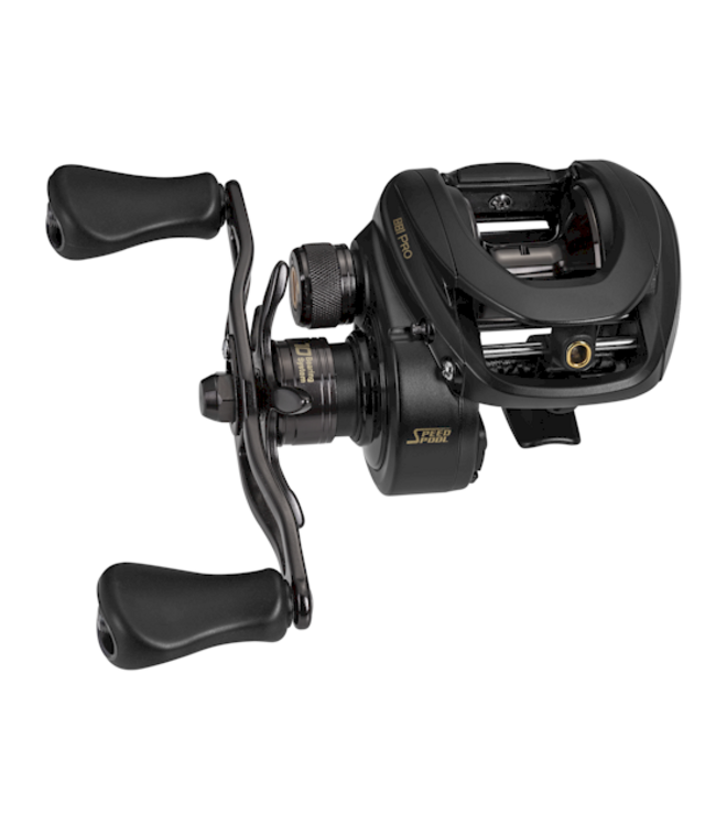 Lew's BB1 Pro Baitcast Reel 7.5:1 Left Handed – Linkshandige Baitcaster met 10-Bearing System, 35mm Spool en QuietCast ACB Remsysteem