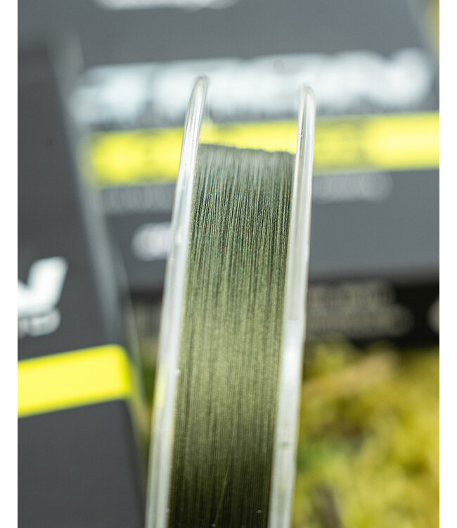 Matrix Ultron Coated Braid 200m – Gecoate 8 PE Microvezel Gevlochten Lijn met Anti-Pruik Coating en Nul Rek