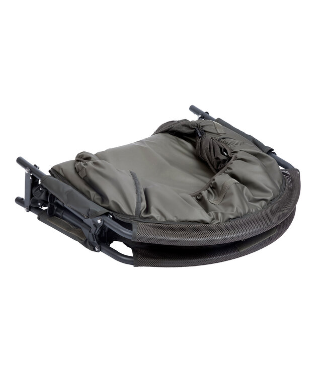 Sonik Proguard Framed Cradle – Ruime Karper Cradle met Verstelbare Poten, Fish-Friendly Voering en Afsluitbare Mesh Flap
