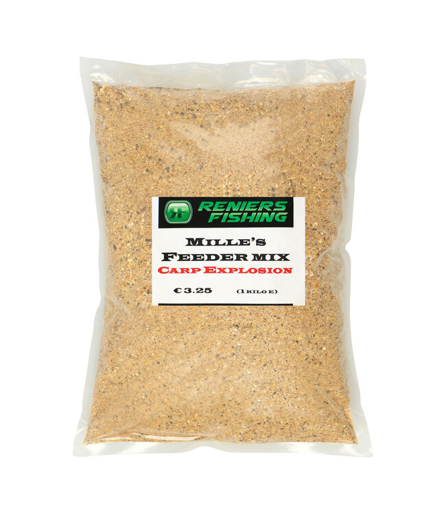 Reniers Fishing Feedermix Carp 1 kg – Karpfen Feederfutter mit Saaten & Fischmehlen
