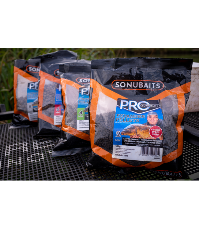 Sonubaits Pro Expander Pellets – Pellets Expander Souples qui Coulent sans Pompe pour Grande Canne, Feeder et Commercial