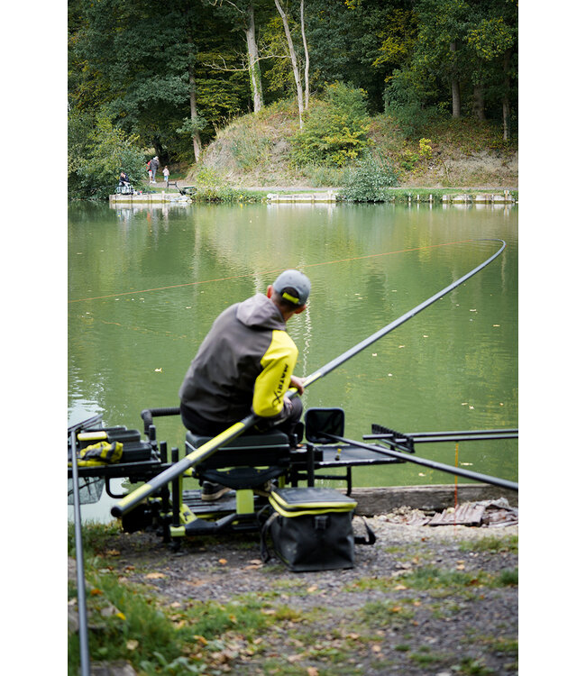 Matrix Carp X Power Pole Package 13,00m – Pack Canne Coup X-Graphène Extra Puissant pour Grosses Carpes et Postes Encombrés