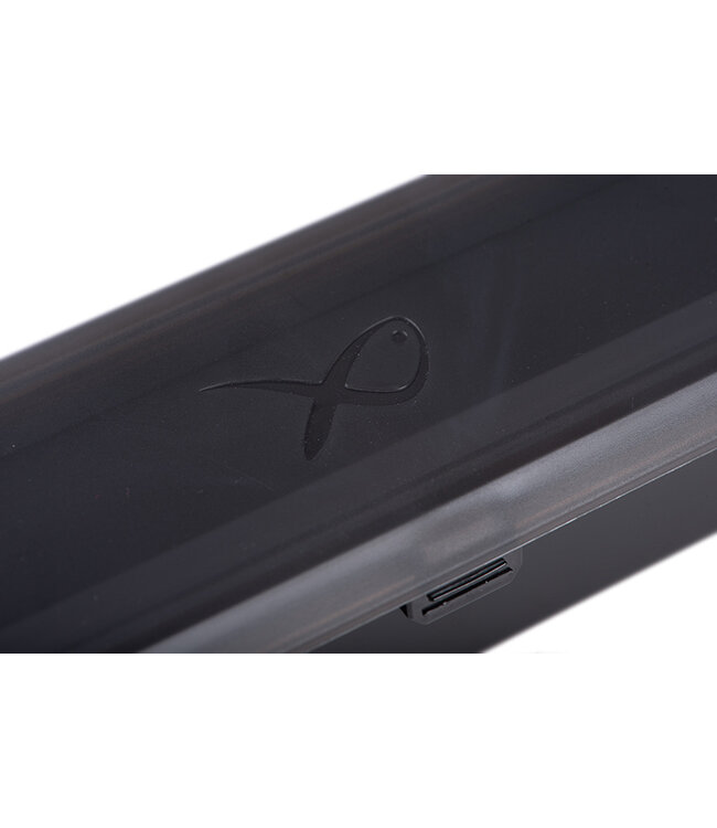 Matrix Slim Accessory Box – Boîte Fine avec Couvercle Magnétique, Joint Caoutchouc et Finition Semi-Transparente