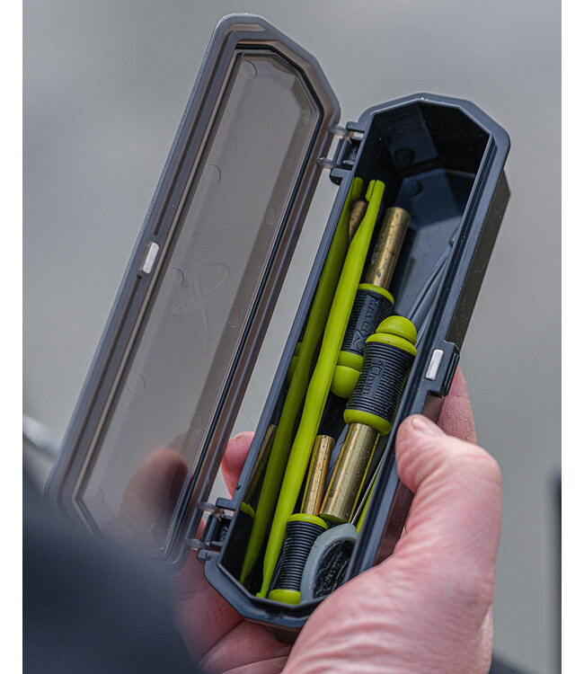 Matrix Slim Accessory Box – Boîte Fine avec Couvercle Magnétique, Joint Caoutchouc et Finition Semi-Transparente