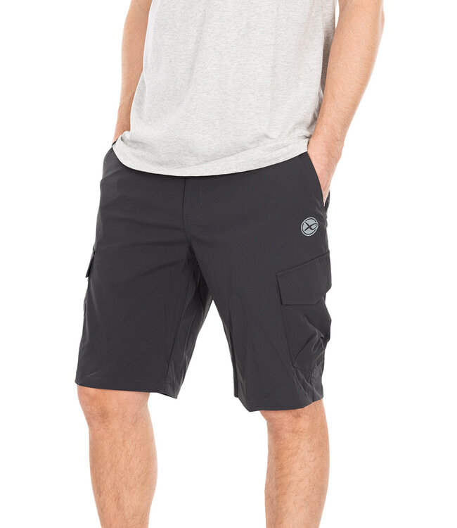 Matrix LW Cargo Short – Short Cargo Léger avec Tissu DWR, Poches Zippées et Taille Élastique