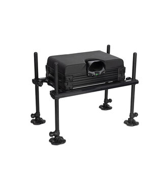 Matrix F25 Pro Super Lite Seatbox Black – Lichtgewicht Zitkist voor Wedstrijdvissers