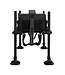 Matrix F25 Pro Super Lite Seatbox Black – Aluminium Lichtgewicht Seatbox met 25mm Poten, Deep Side Drawer en Gevoerde Zitting