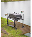 Matrix F25 Pro Super Lite Seatbox Black – Aluminium Lichtgewicht Seatbox met 25mm Poten, Deep Side Drawer en Gevoerde Zitting