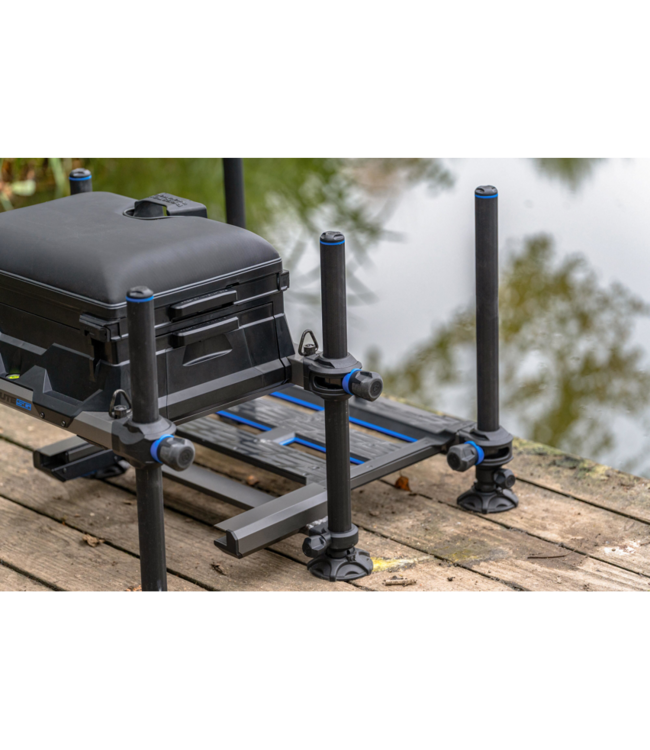 Preston Absolute 5G Seatbox – Compacte Lichtgewicht Zitkist met Deep Storage Drawer, Modular Units en Sliding Footplate
