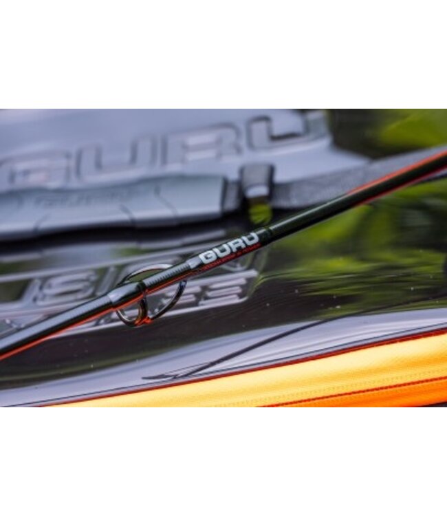 Guru A-Class Power Distance Feeder – 3-Delige Afstandsfeederhengel in 12ft en 13ft met 24/30T Carbon Blank en DT Quivertips