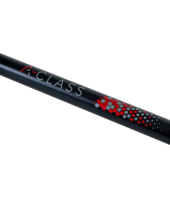 Guru A-Class Landing Net Handle 2.90m – Lichtgewicht 2-Delige Carbon Schepnetsteel met RVS Schroefdraad