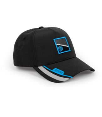 Preston Black Apex Cap – Lichtgewicht Viscap met Verstelbare Klittenbandsluiting