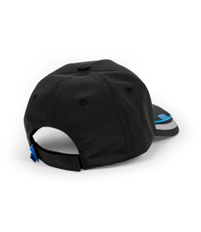Preston Black Apex Cap – Lichtgewicht Ripstop-Stijl Viscap met Subtiele Branding en Verstelbare Pasvorm