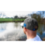 Preston White Drift Cap – Licht Reflecterende Witte Viscap met Sterke Klep, Preston Logo en One Size Pasvorm