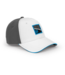 Preston White Drift Cap – Licht Reflecterende Witte Viscap met Sterke Klep, Preston Logo en One Size Pasvorm