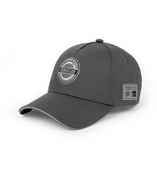 Preston Grey Granite Cap – Casquette de Pêche Réglable au Look Granite Sobre