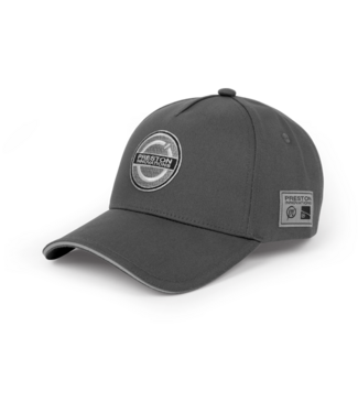 Preston Grey Granite Cap – Verstelbare Viscap met Strakke Granite Look