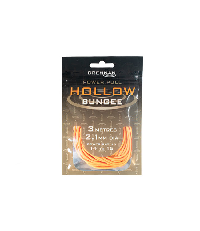 Drennan Power Pull Hollow Bungee – Progressiver Hohlgummizug 3m für Karpfenangeln mit der Kopfrute