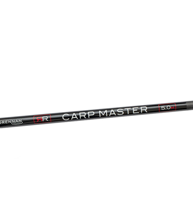Drennan Red Range Carp Master Pole – Ultra Sterke Vaste Karperhengel in 3m, 4m en 5m met 2m Carp Kit en 2.2mm Power Pull Elastiek