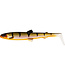Westin Bullteez Shadtail 9.5cm 7g – Compacte Roofvis Shad met Paddle Tail en Offset Slots voor Snoekbaars, Snoek en Baars – 2 Stuks