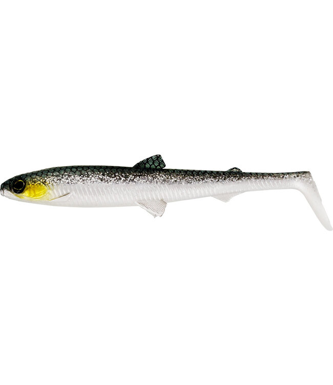 Westin Bullteez Shadtail 9.5cm 7g – Compacte Roofvis Shad met Paddle Tail en Offset Slots voor Snoekbaars, Snoek en Baars – 2 Stuks