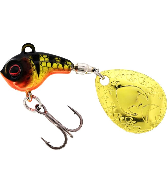 Westin Dropbite Tungsten Spin Tail Jig 2cm 13g – Compacte Tungsten Spin Tail met Colorado Blade voor Baars, Snoekbaars en Roofblei