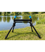 Malevé Luxe Single Pole Roller 40cm – Rouleau Grande Canne Stable avec 4 Pieds Télescopiques, Rouleaux Inclinés et Roulements Fluides