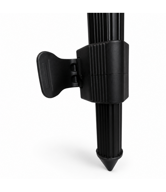 Malevé Luxe Double Pole Roller – Stabiele Dubbele Vaste Hengel Roller met 2 Horizontale Rollers, 4 Poten en Waterpas