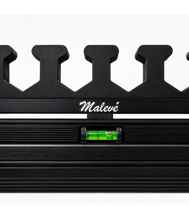 Malevé Luxe Roost Kit 12 Sections – Support réglable de 70cm avec 12 emplacements en T pour kits, éléments de canne et feeders
