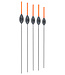 Matrix Carp Steady Pole Float – Ovaler Kopfrutenfloat mit 2.2mm Hollow Tip und Carbon-Unterantenne für Karpfen in tiefem Wasser