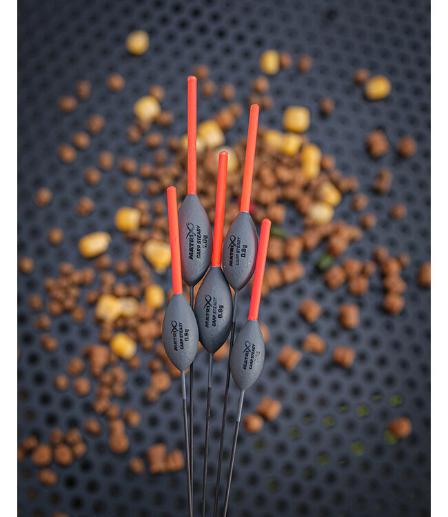 Matrix Carp Steady Pole Float – Ovale Vaste-Stok Dobber met 2.2mm Hollow Tip en Carbon Onderantenne voor Karper in Dieper Water