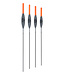 Matrix Carbon Margin Pole Float – Flotteur Margin Fin avec Antenne Creuse 3.0mm et Quille Carbone Courte pour Carpe en Bordure