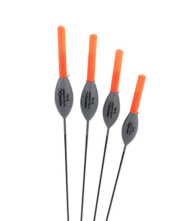 Matrix Ultra Margin Pole Float – Flotteur Margin Inline avec Antenne Creuse 3.5mm, Corps Ovale HF110 et Quille Carbone pour Carpe