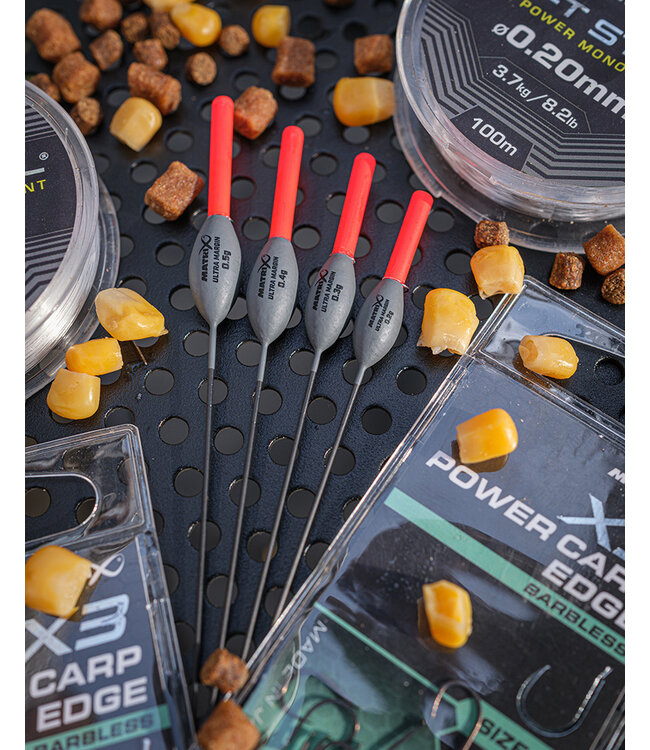 Matrix Ultra Margin Pole Float – Inline Margin-Float mit 3.5mm Hohlantenne, ovalem HF110 Body und Carbon-Kiel für Karpfen