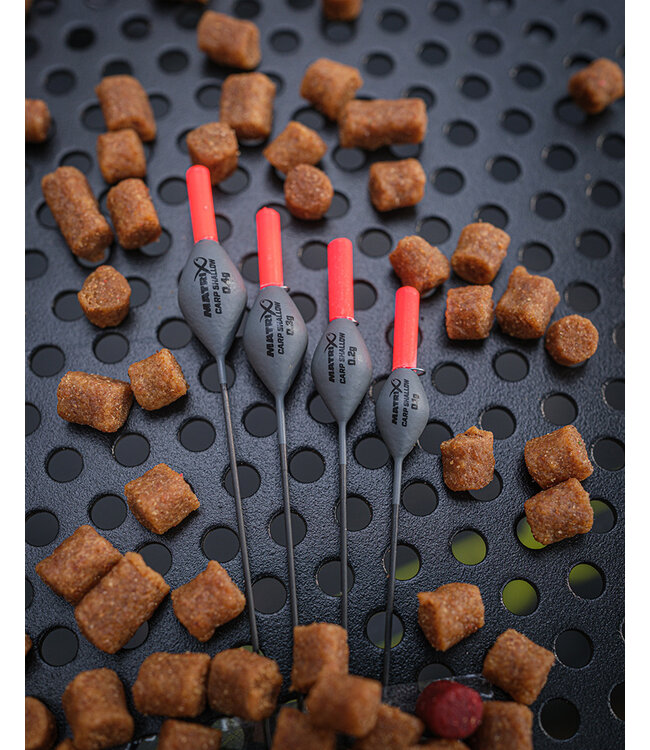 Matrix Carp Shallow Carbon Pole Float – Flotteur Inline Court avec Antenne Creuse 3.0mm et Quille Carbone pour Carpe et F1