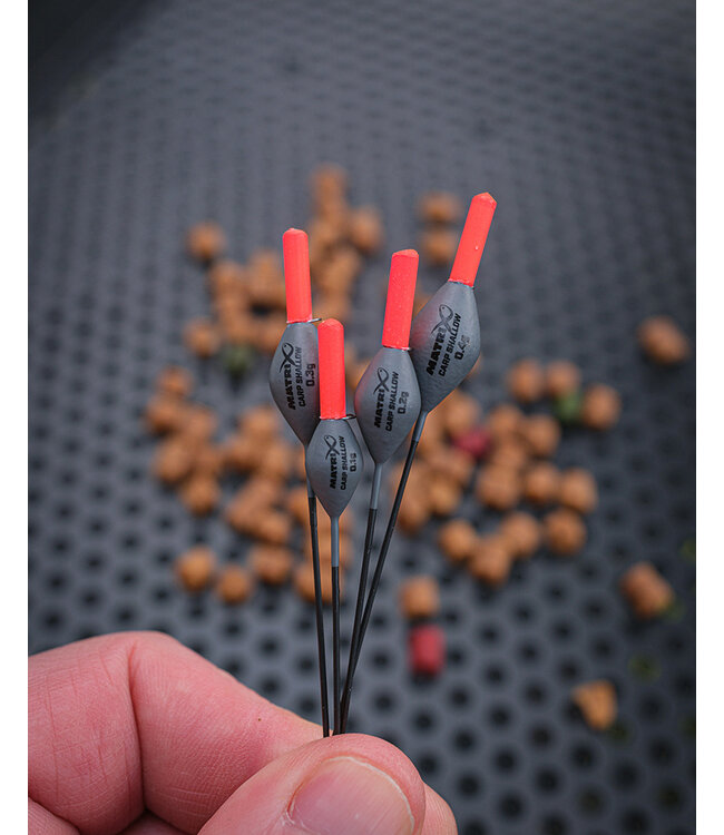 Matrix Carp Shallow Carbon Pole Float – Korte Inline Dobber met 3.0mm Holle Tip en Carbon Onderantenne voor Karper en F1’s