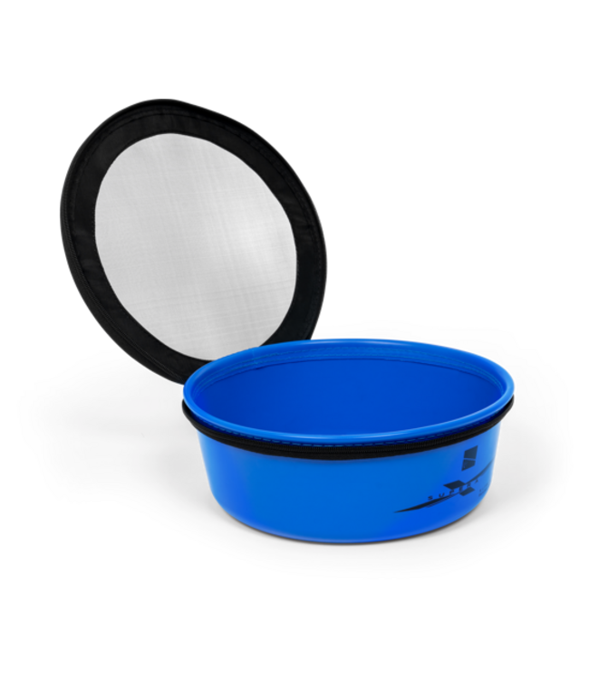 Preston Supera X Ventamesh Round Bowl 5 Litres – Bol Rond EVA avec Couvercle Ventamesh pour Asticots, Pinkies et Vers