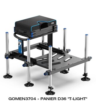 Garbolino Sitzkiepe T-Light D36 – Leichte Competition Station für Kopfrute